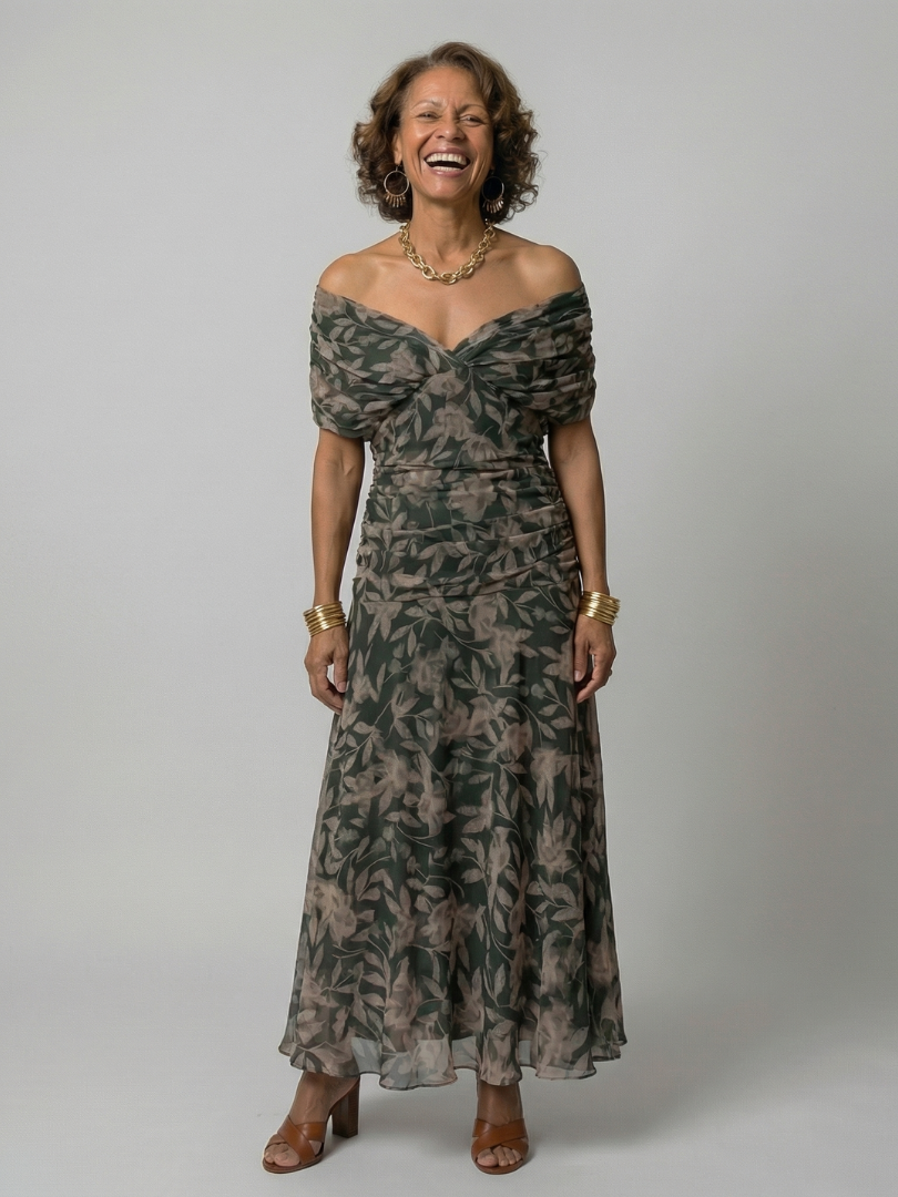 Daniela | Vestido midi de estilo español