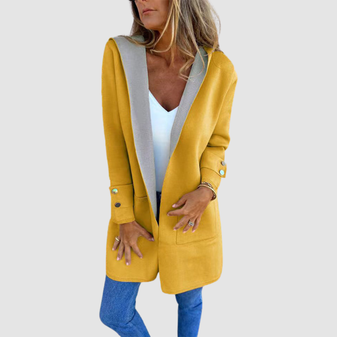 Chaqueta con Capucha Colorblock Mariela™