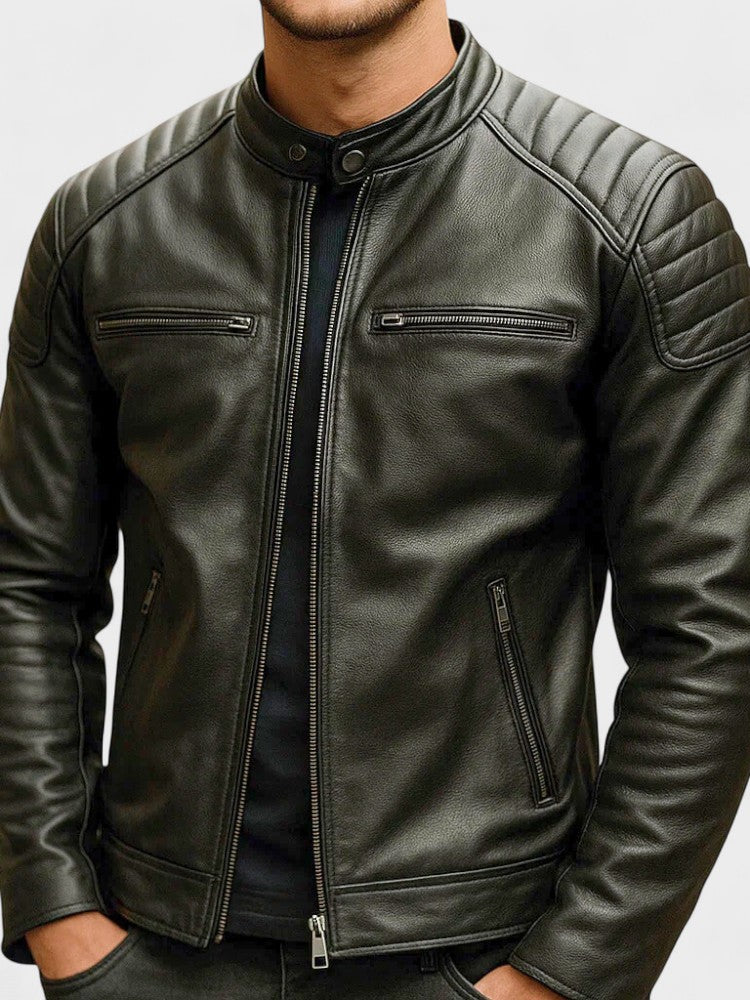 Chaqueta de cuero
