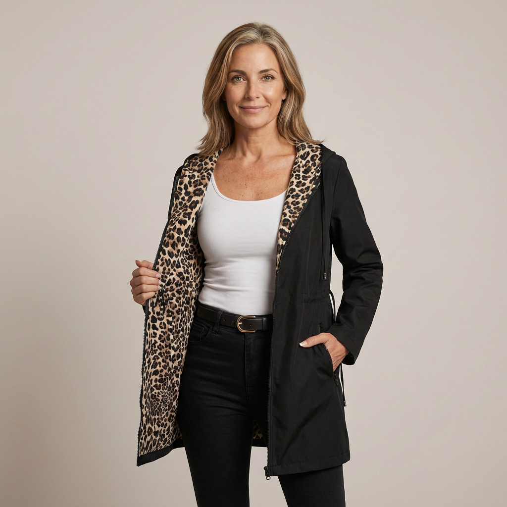 Abrigo Reversible con Capucha Nikkie™