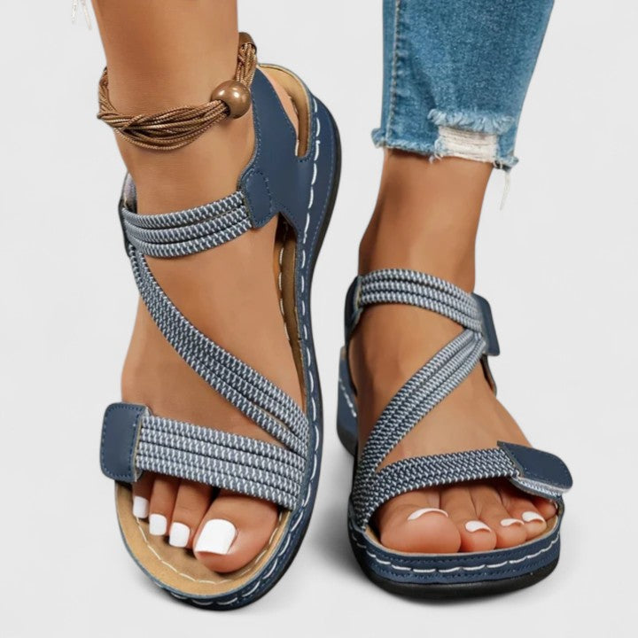 Noreen | Sandalias de Confort Acolchado
