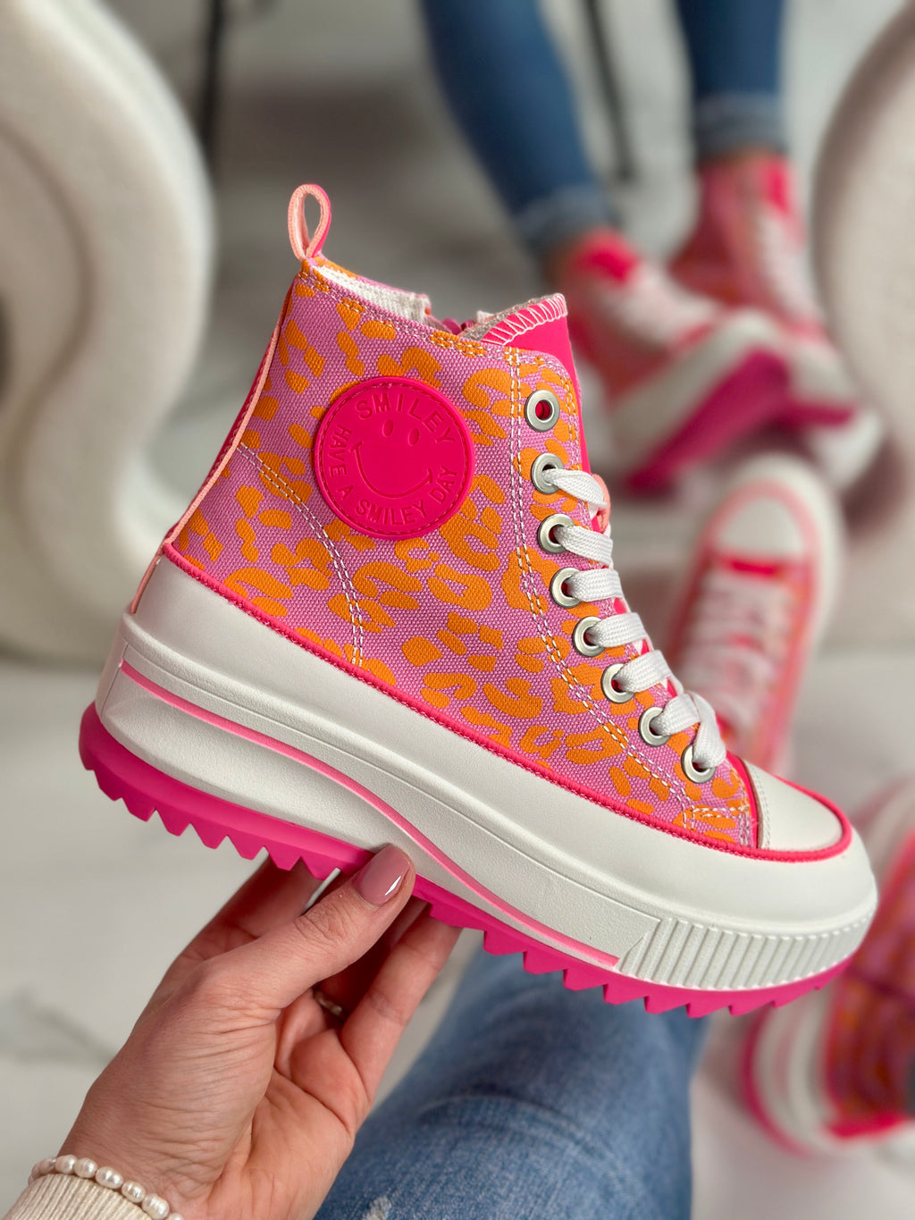 Zapatillas Smills Fucsia