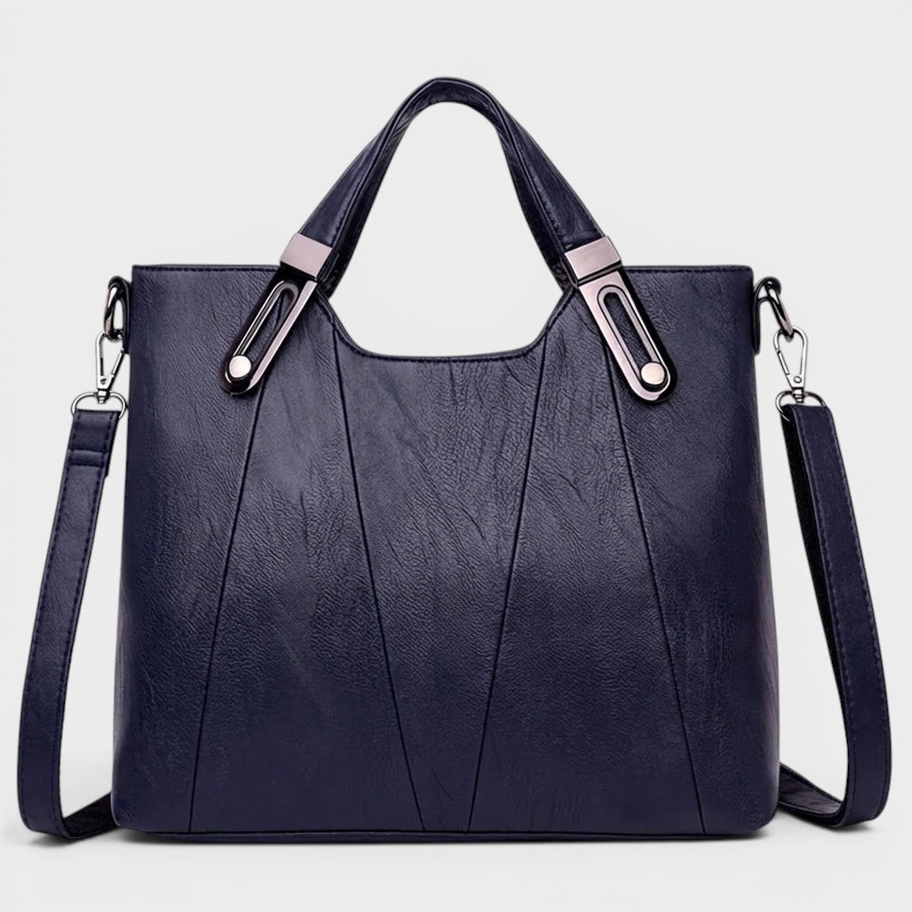 Milena - Elegante Bolso de Mano de Piel