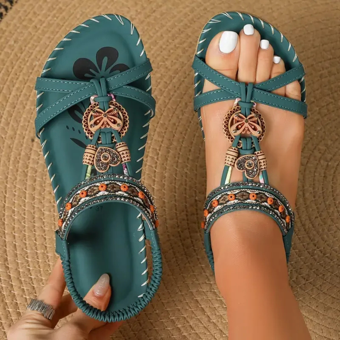 Hannah | Sandalias Bohemias de Confort