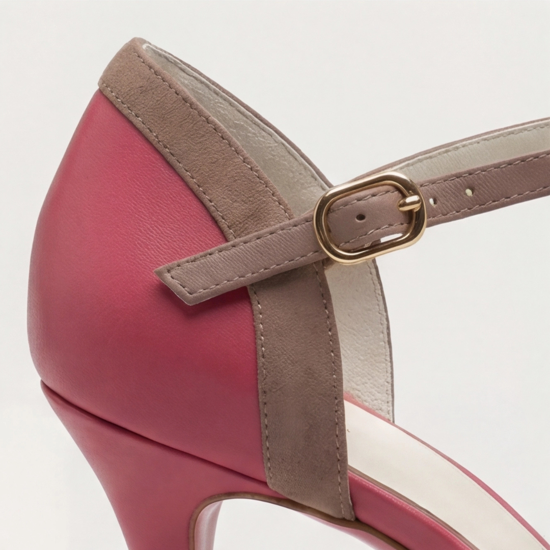 Quinnae | Zapatos de Mujer de Tacón Bajo con Detalle de Lazo