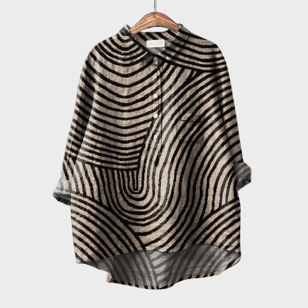 Melina | Elegante Blusa de Verano en Linne