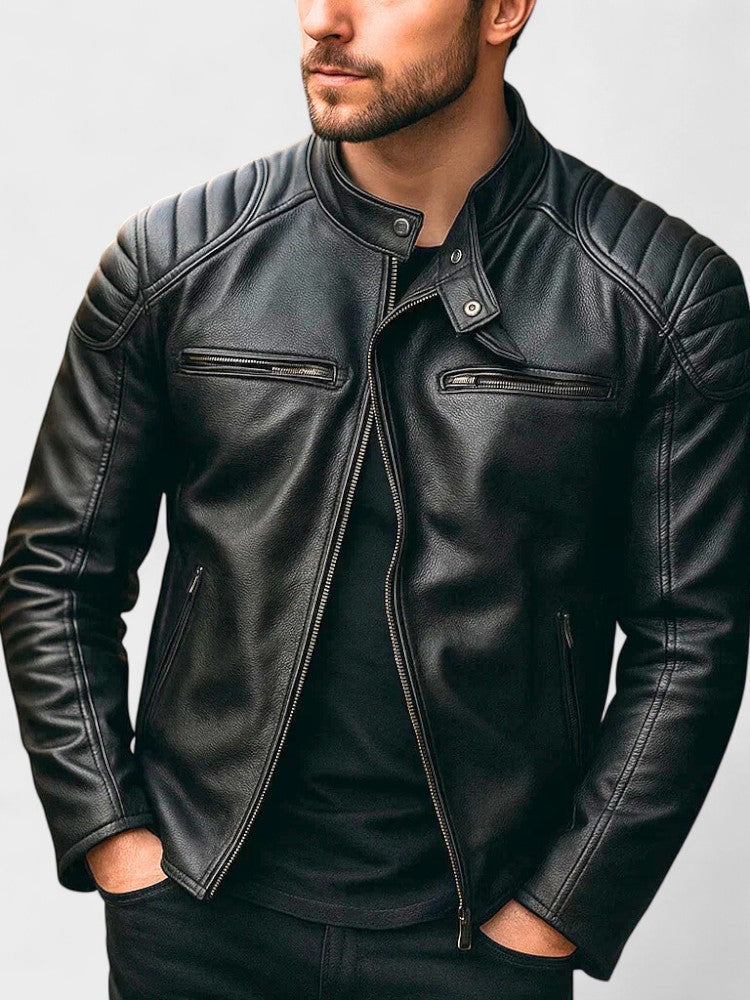 Chaqueta de cuero