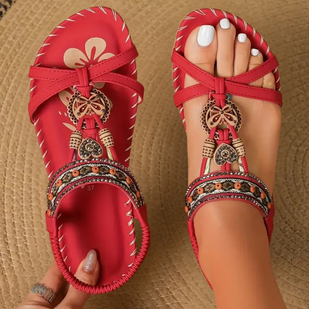 Hannah | Sandalias Bohemias de Confort