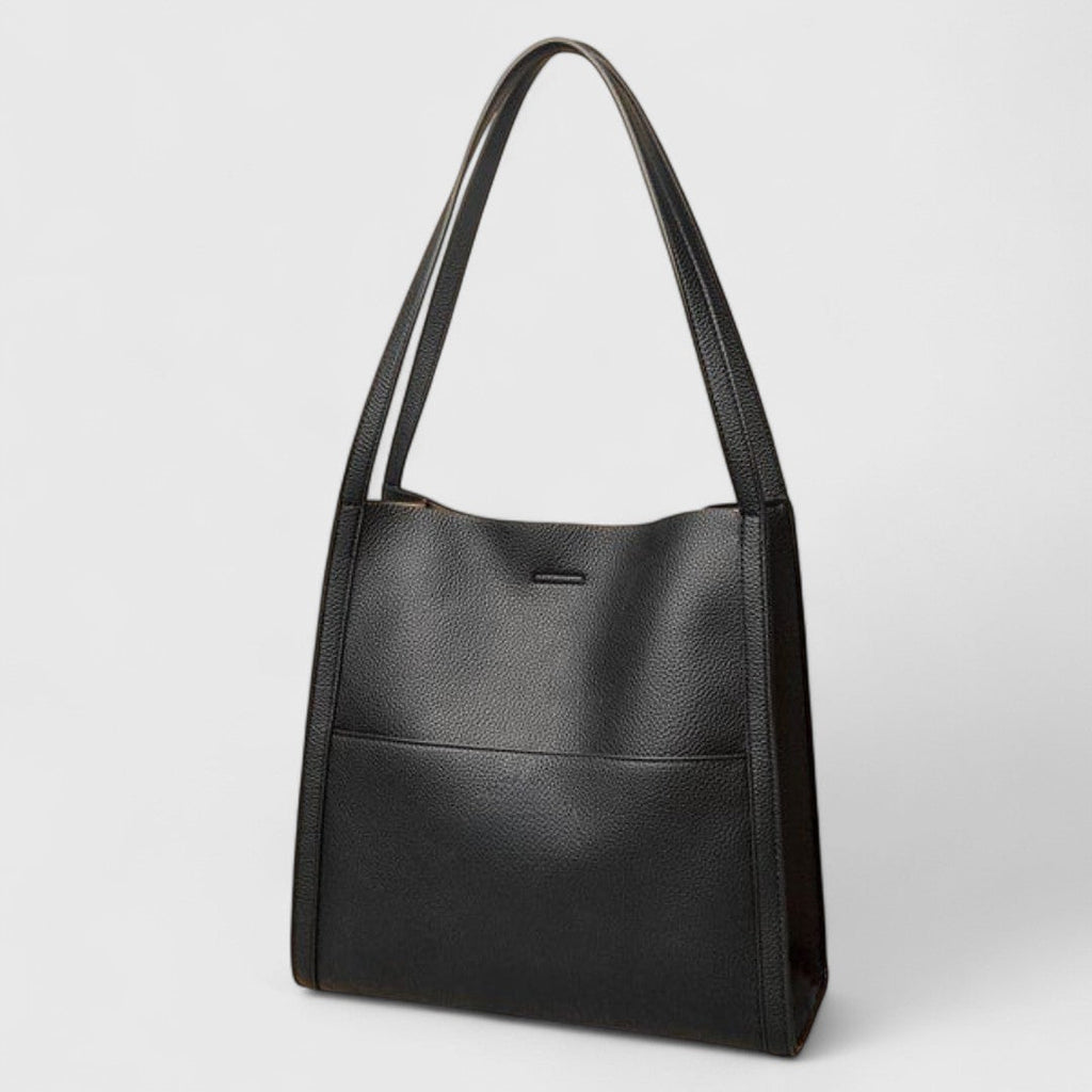 Plousia - Bolso de Hombro de Piel con Diseño Elegante