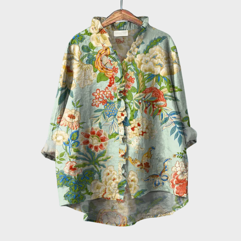 Grace | Blusa de Lino Elegante para el Verano