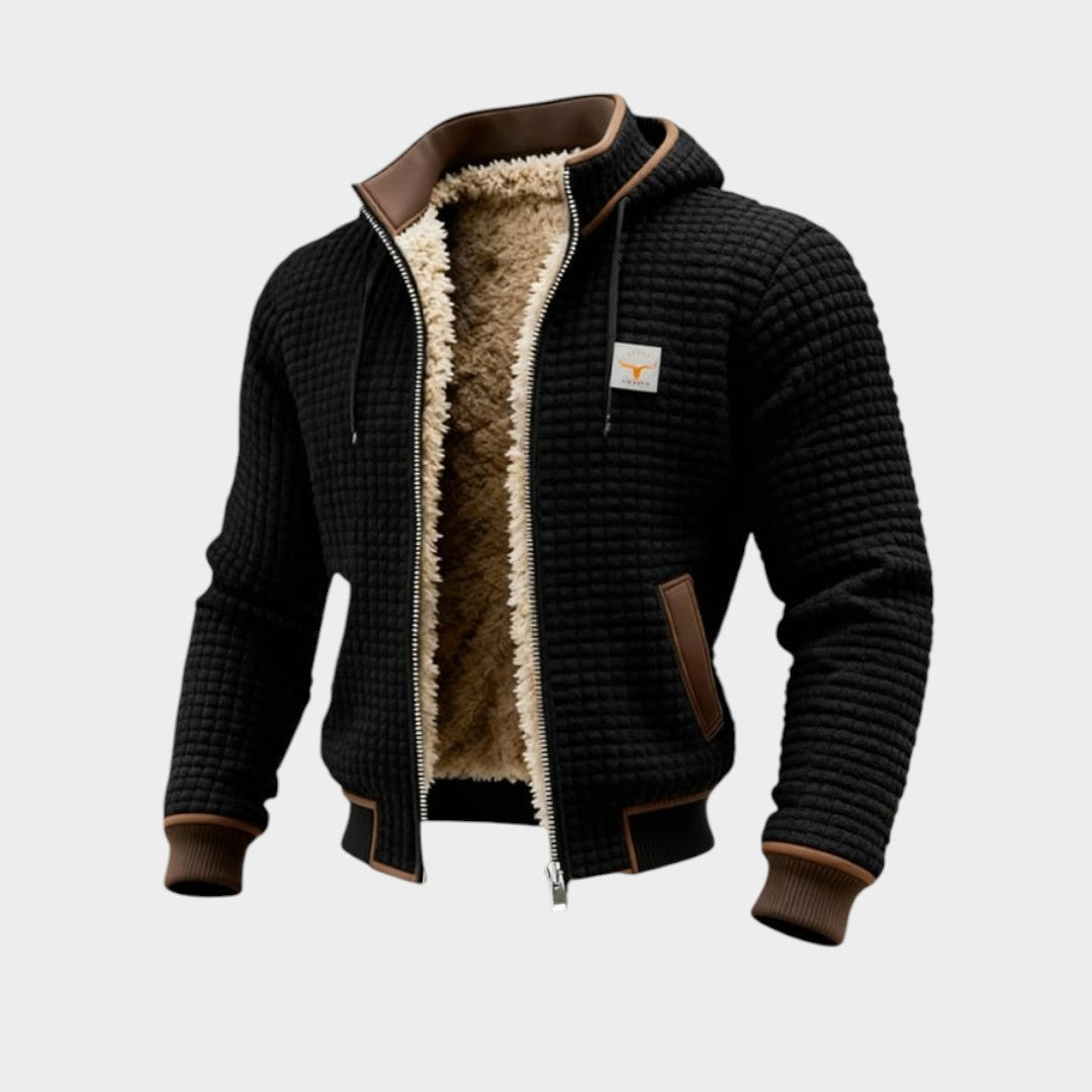 Chaqueta con forro polar para el invierno