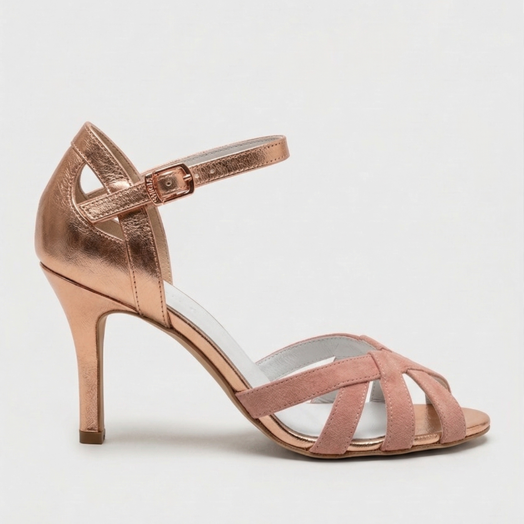 Danariah | Zapatos de Mujer con Tira en T y Tira al Tobillo