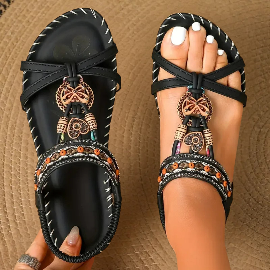 Hannah | Sandalias Bohemias de Confort
