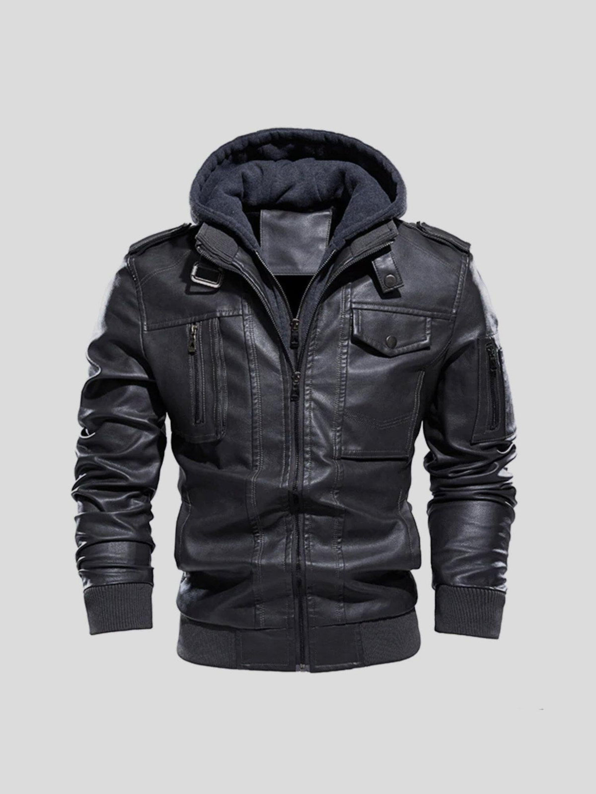 Chaqueta de conducción elegante