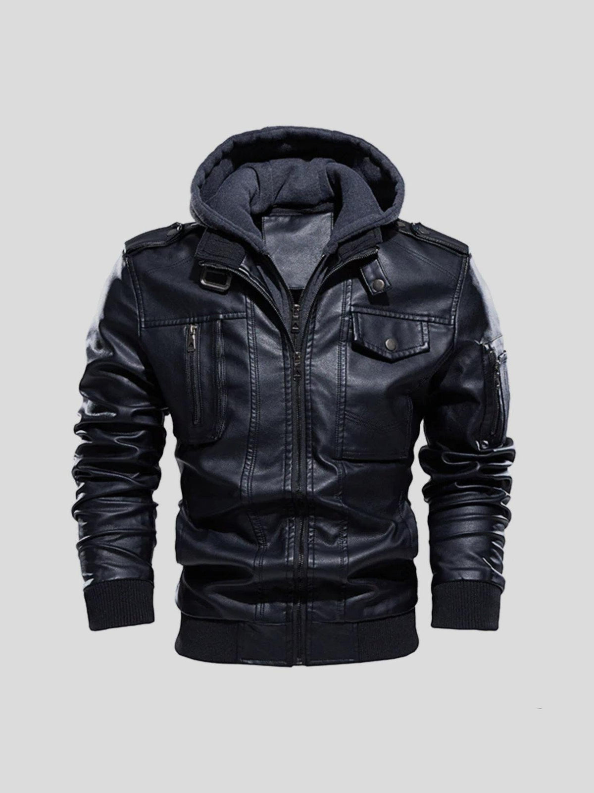 Chaqueta de conducción elegante