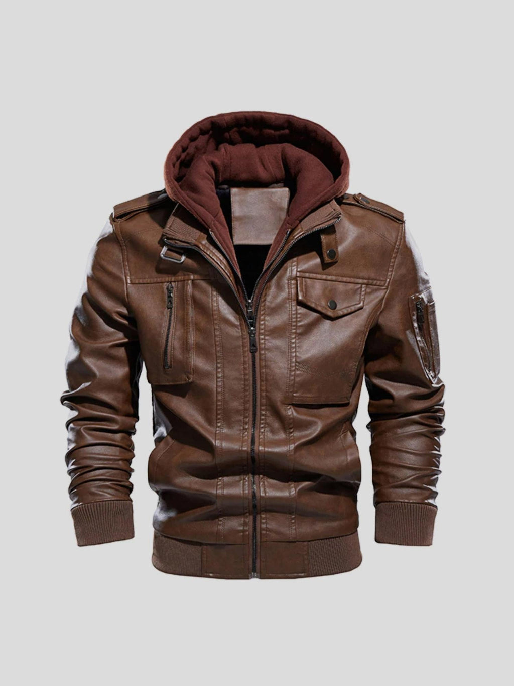 Chaqueta de conducción elegante
