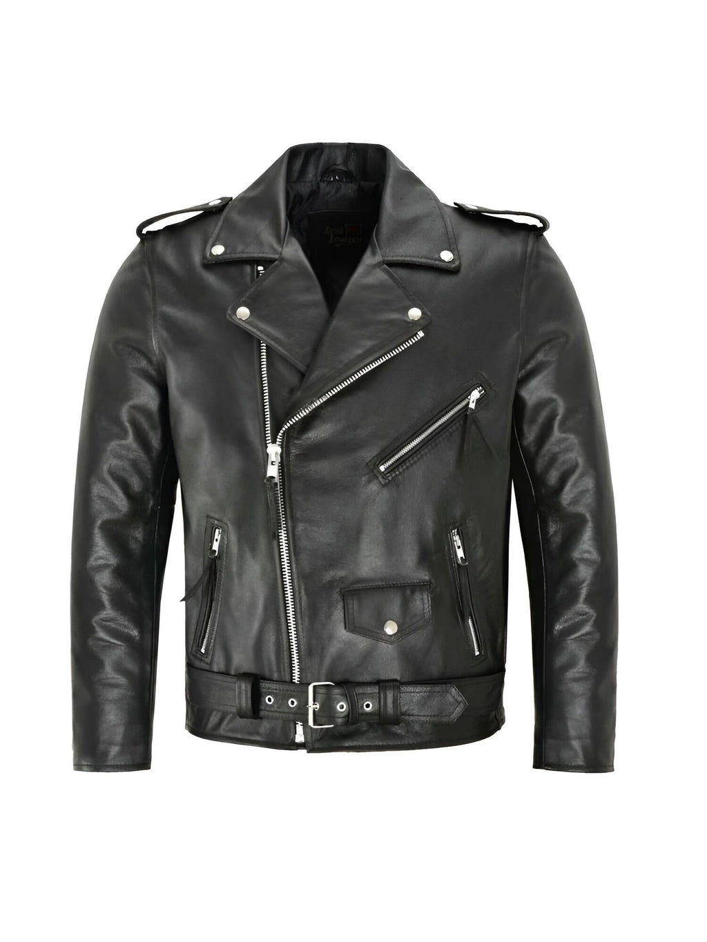 Chaqueta de cuero Clásica Biker