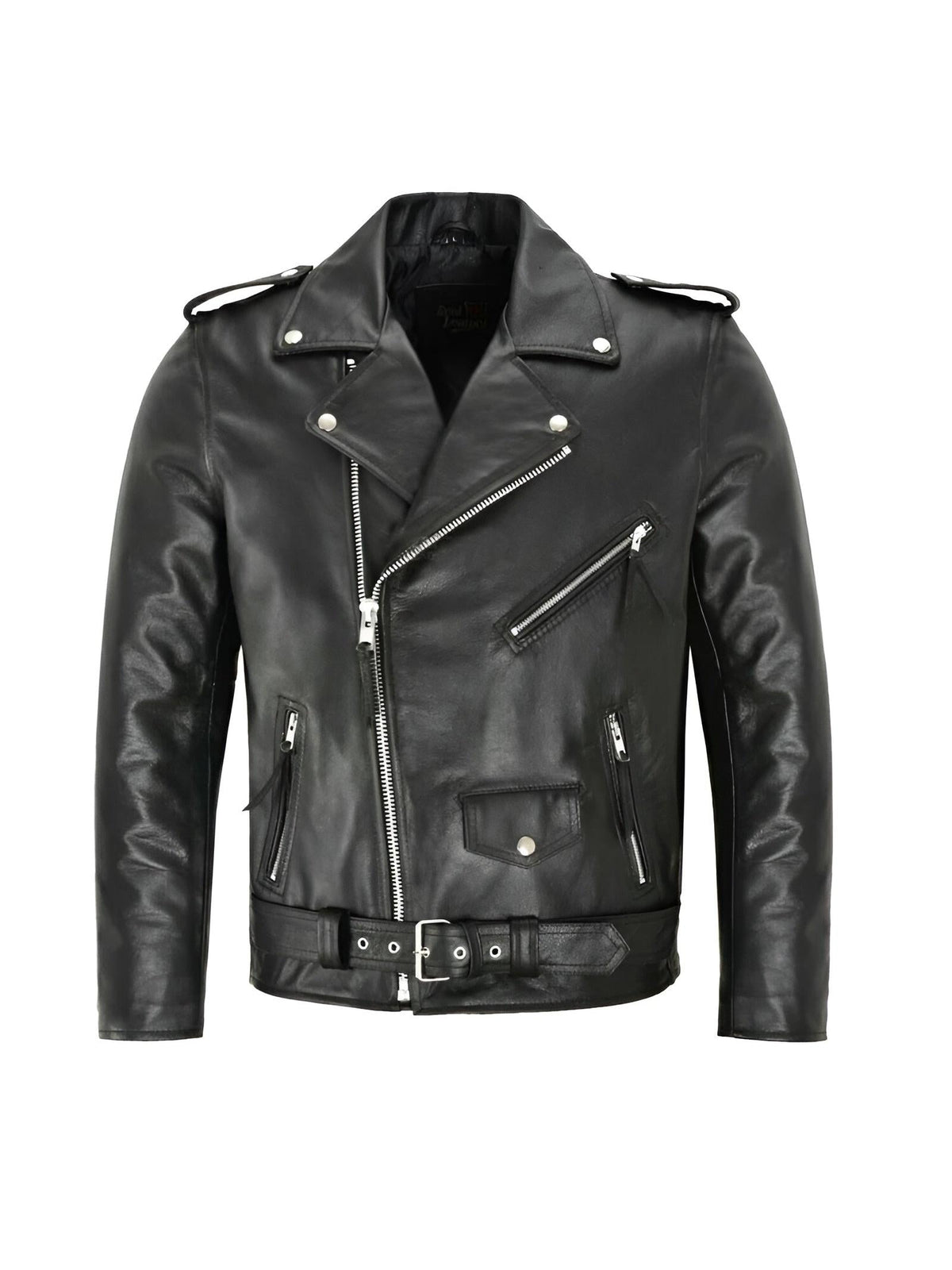 Chaqueta de cuero Clásica Biker