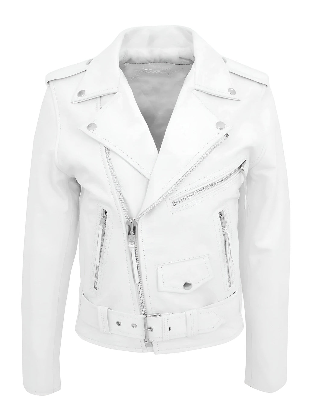 Chaqueta de cuero Clásica Biker