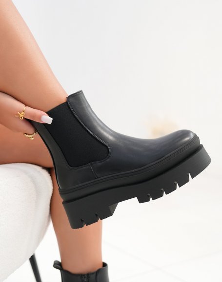Botines Chelsea Best - Negro