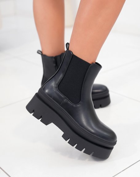 Botines Chelsea Best - Negro