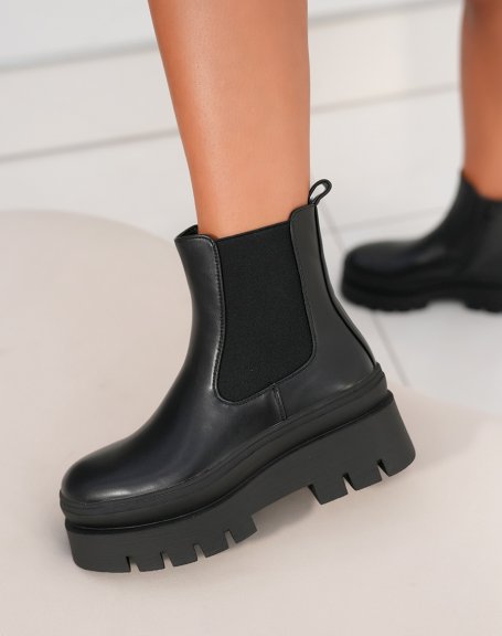 Botines Chelsea Best - Negro