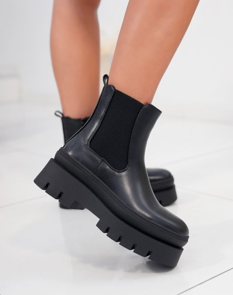 Botines Chelsea Best - Negro