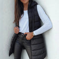 Chaleco Acolchado Largo sin Mangas Casual Mitchelle™