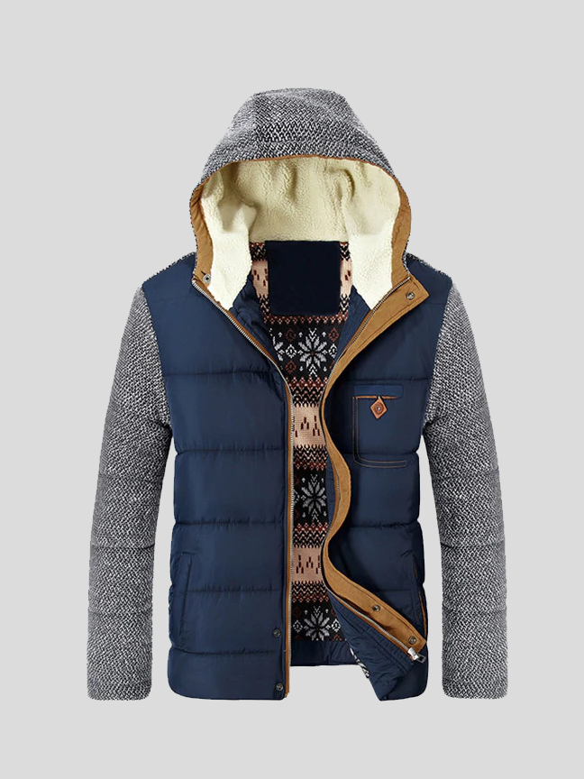 Chaqueta de plumas elegante