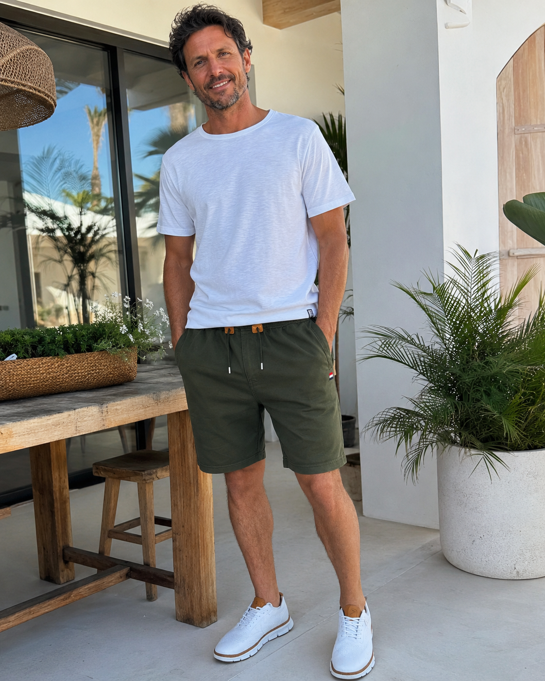Clifton™ | Shorts de punto retro para estar en casa
