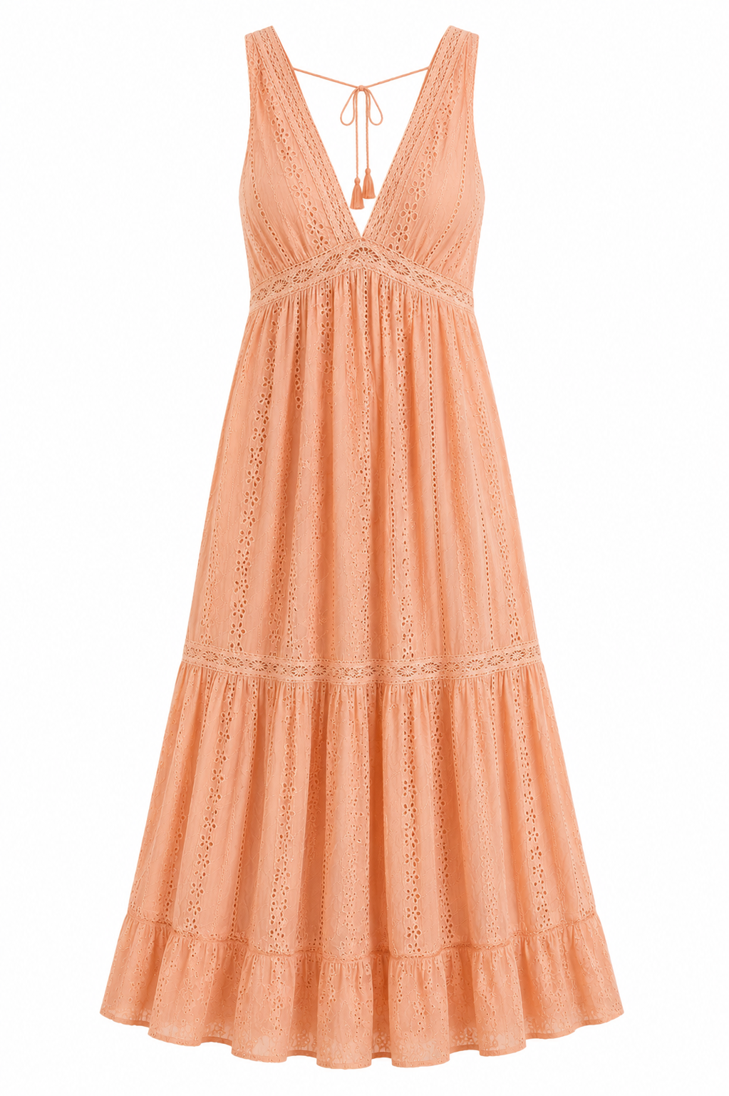 Vestido Aurora Coral