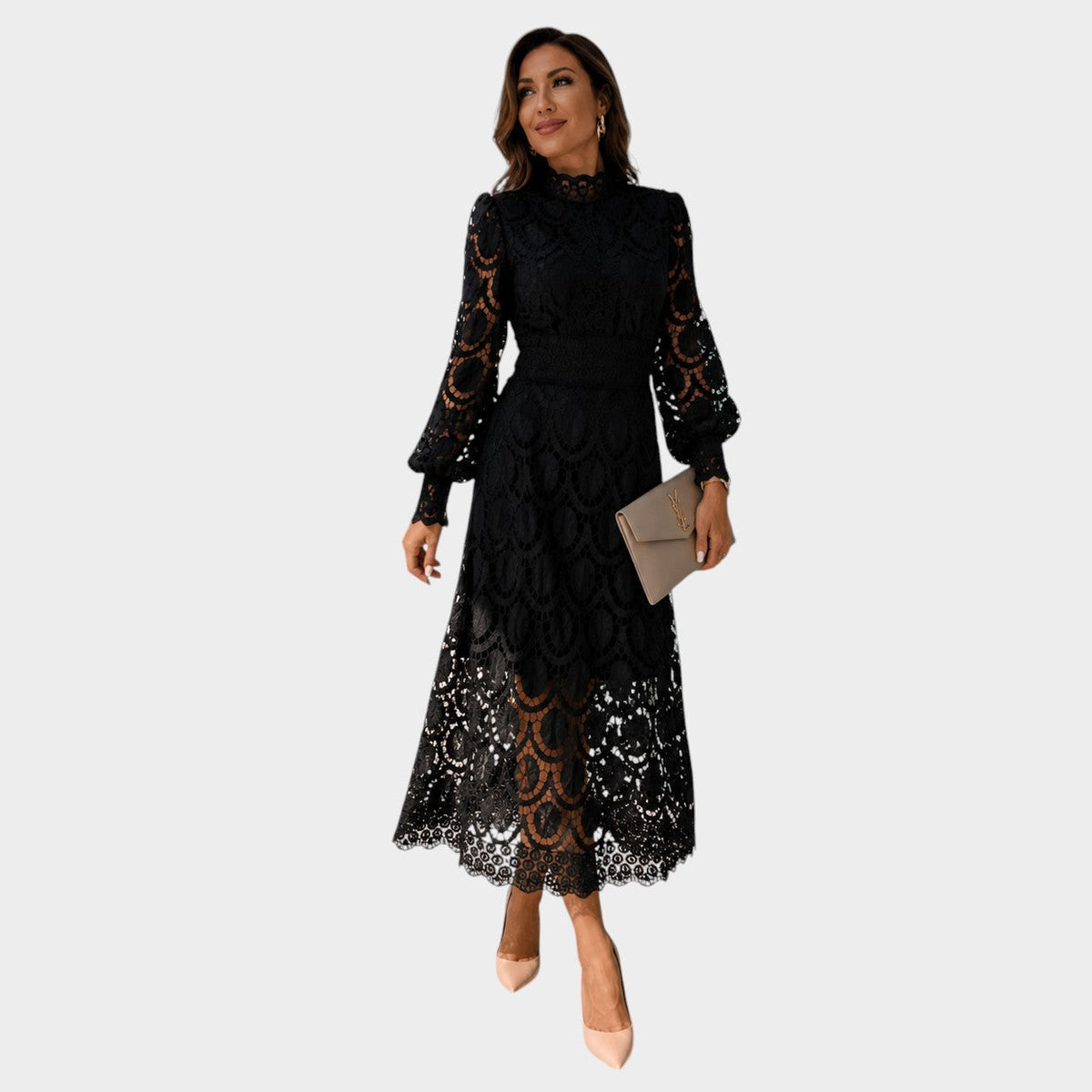 Olivia | Elegante vestido de encaje