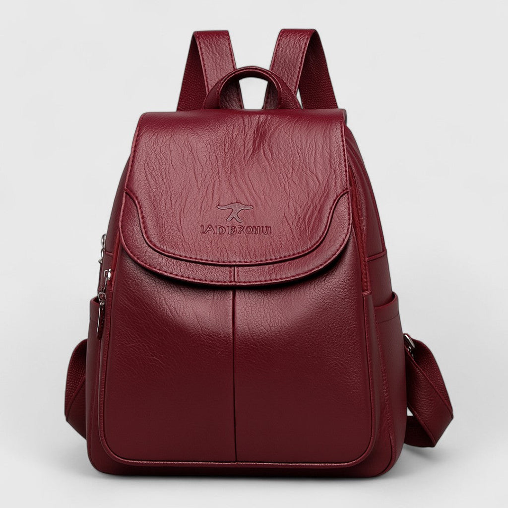 Kallisto - Mochila de Piel con Diseño Antirrobo