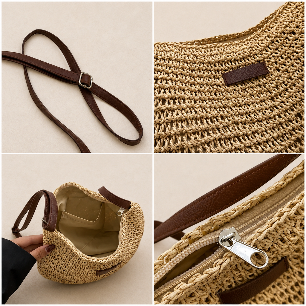 Simona™ | Bolso Trenzado de Hombro