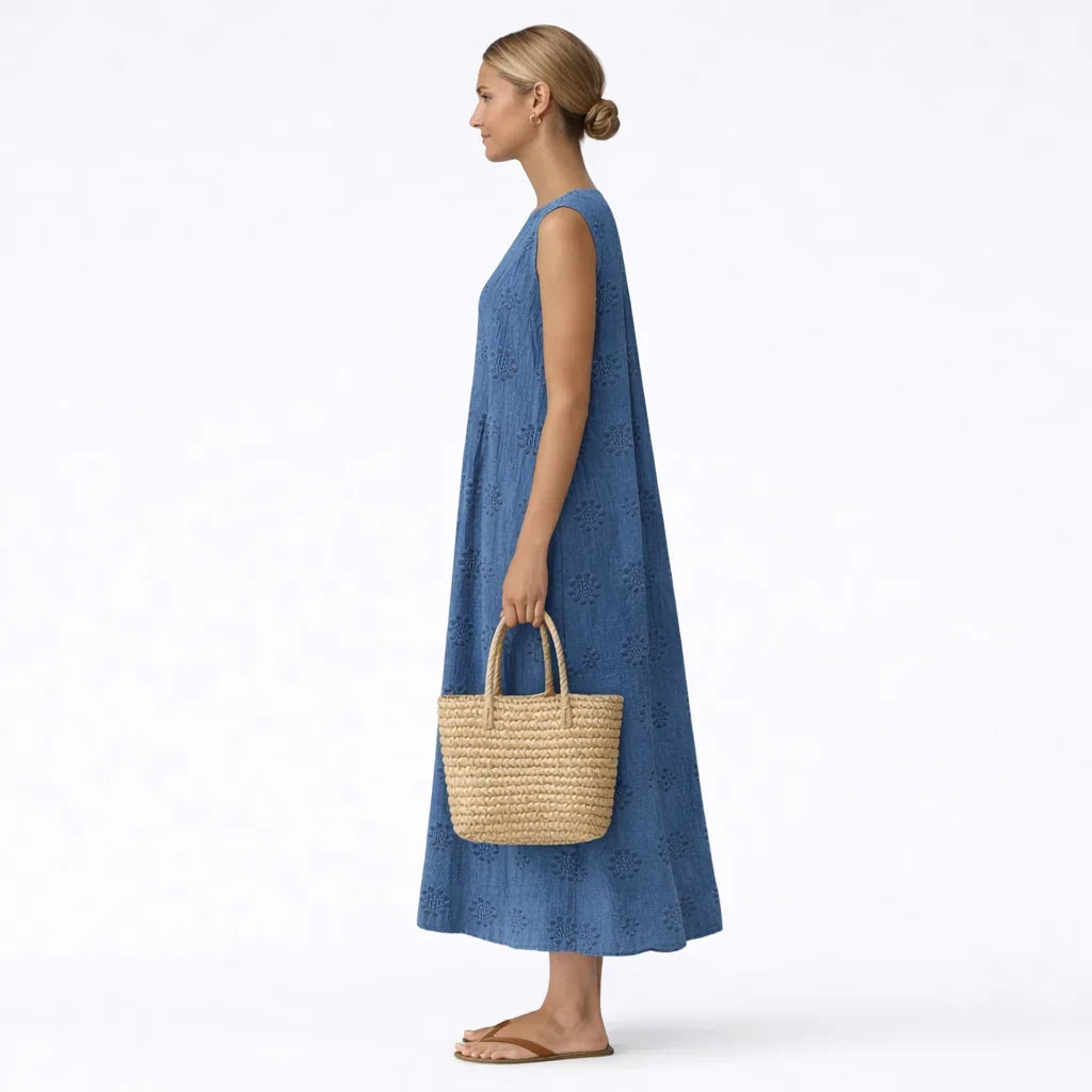 OLIVIA – Vestido midi ligero de día