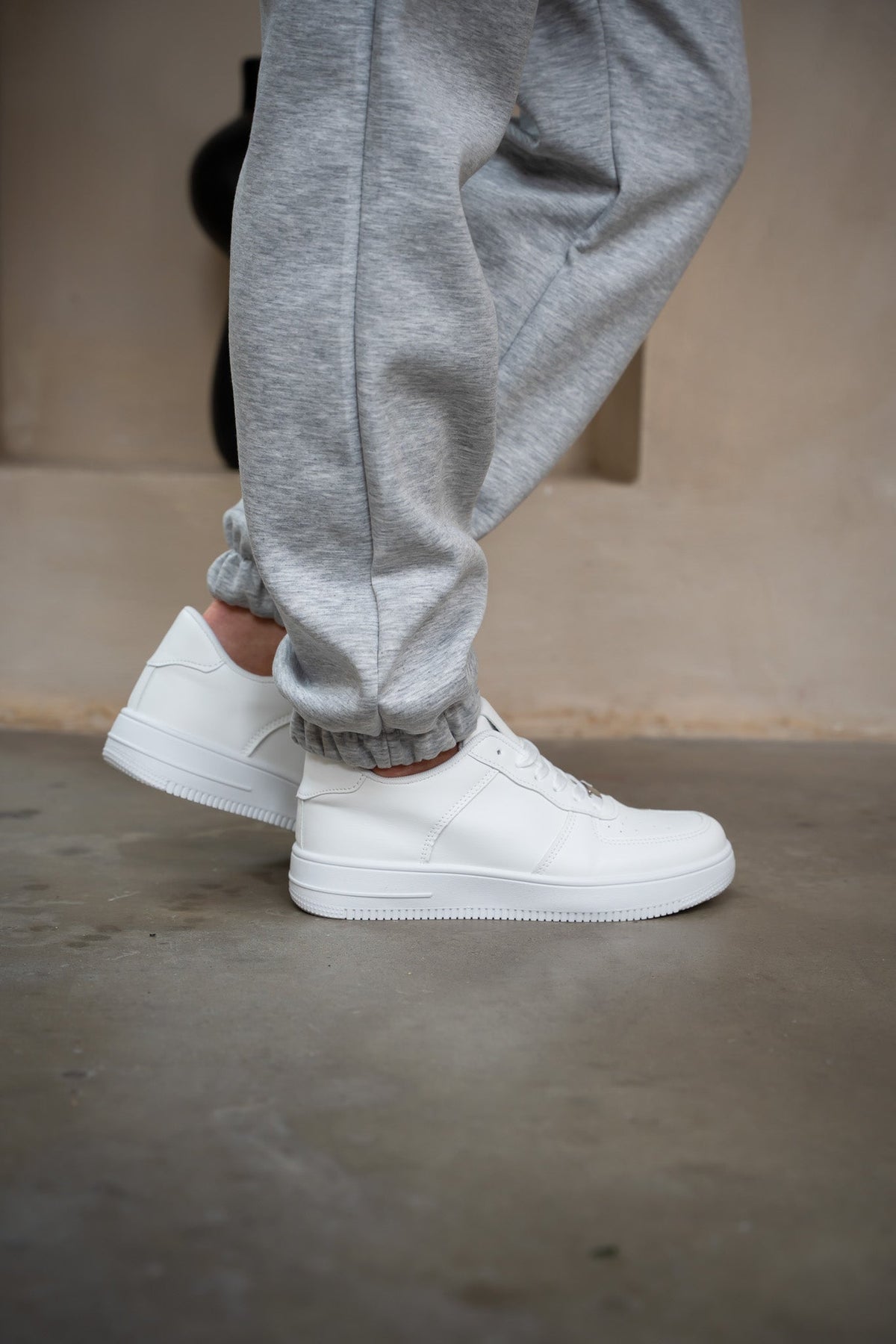 Zapatillas Plataforma Blanco