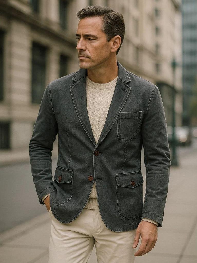 Blazer de mezclilla