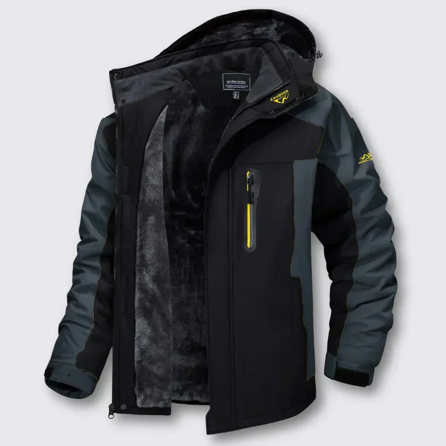 Chaqueta de invierno impermeable y cortavientos