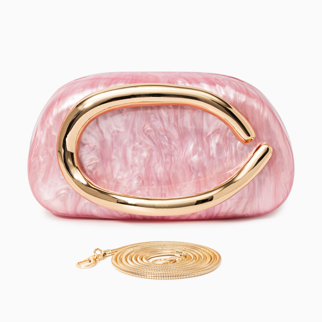 Elena – Bolso estructurado con detalle metálico