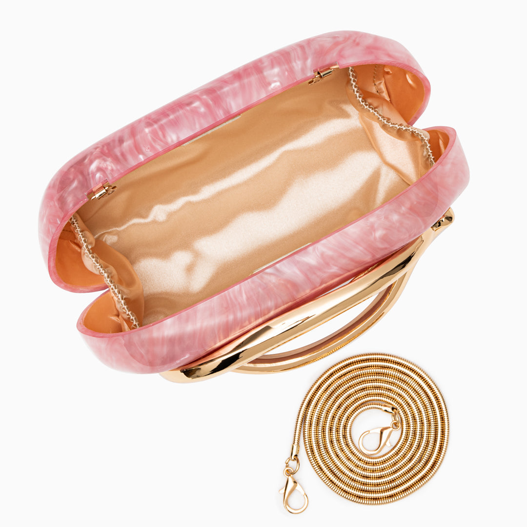 Elena – Bolso estructurado con detalle metálico