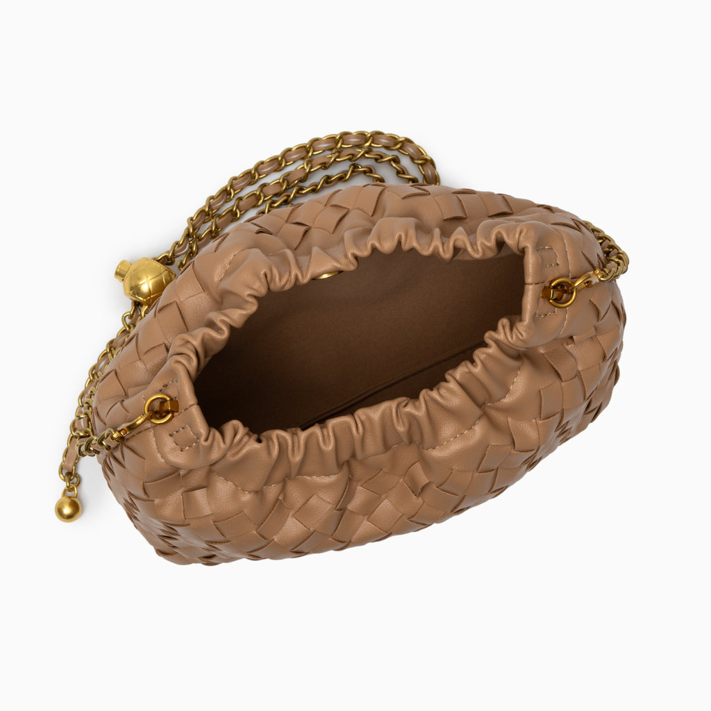 Miranda – Bolso trenzado con cadena