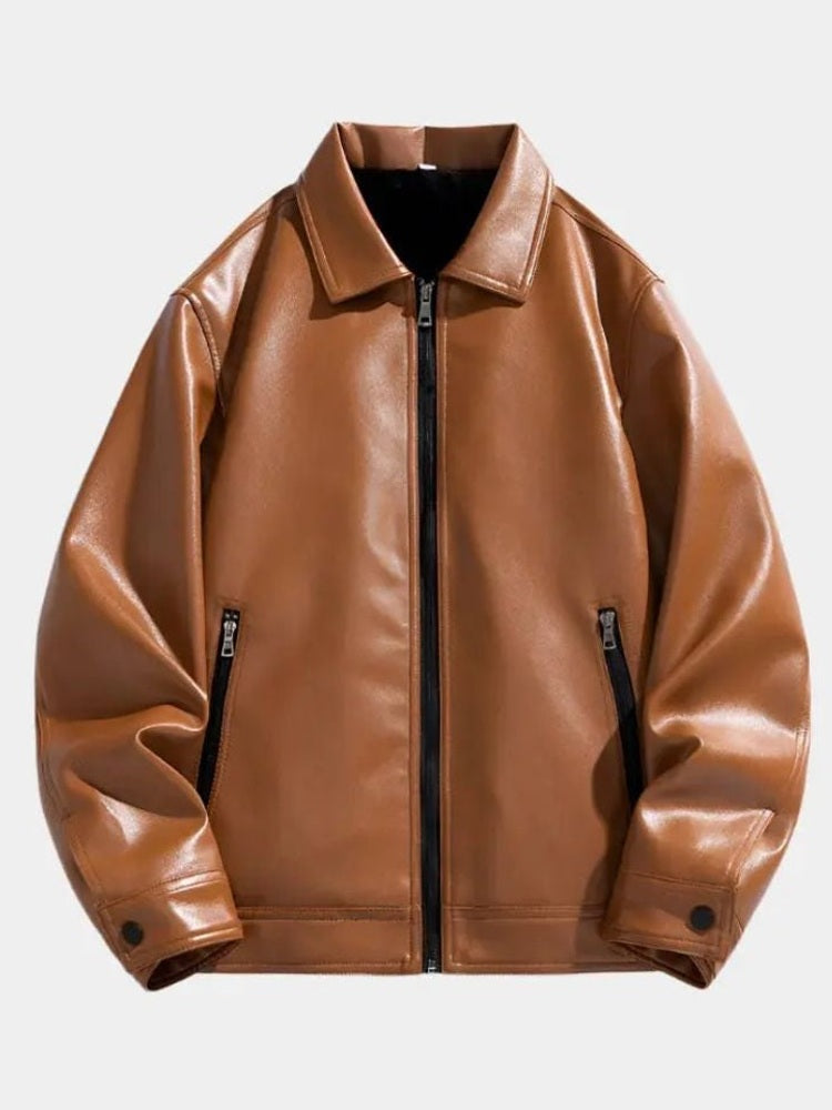 Chaqueta de cuero