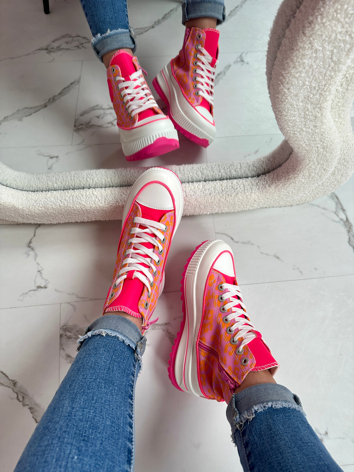 Zapatillas Smills Fucsia