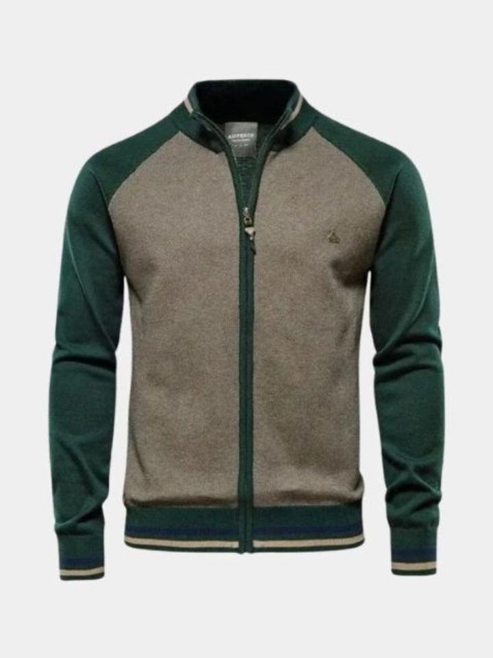 Cardigan con Cremallera