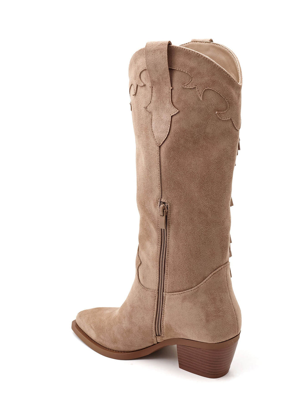 Botas Festi con Flecos - Caqui