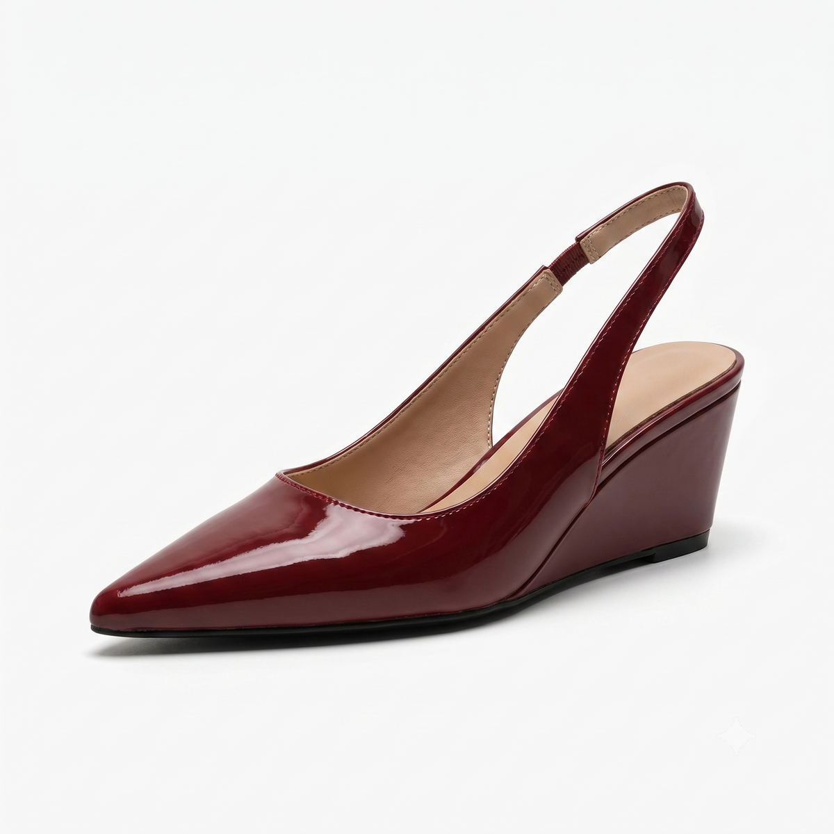 Elena | Elegantes Tacones de Cuña Destalonados