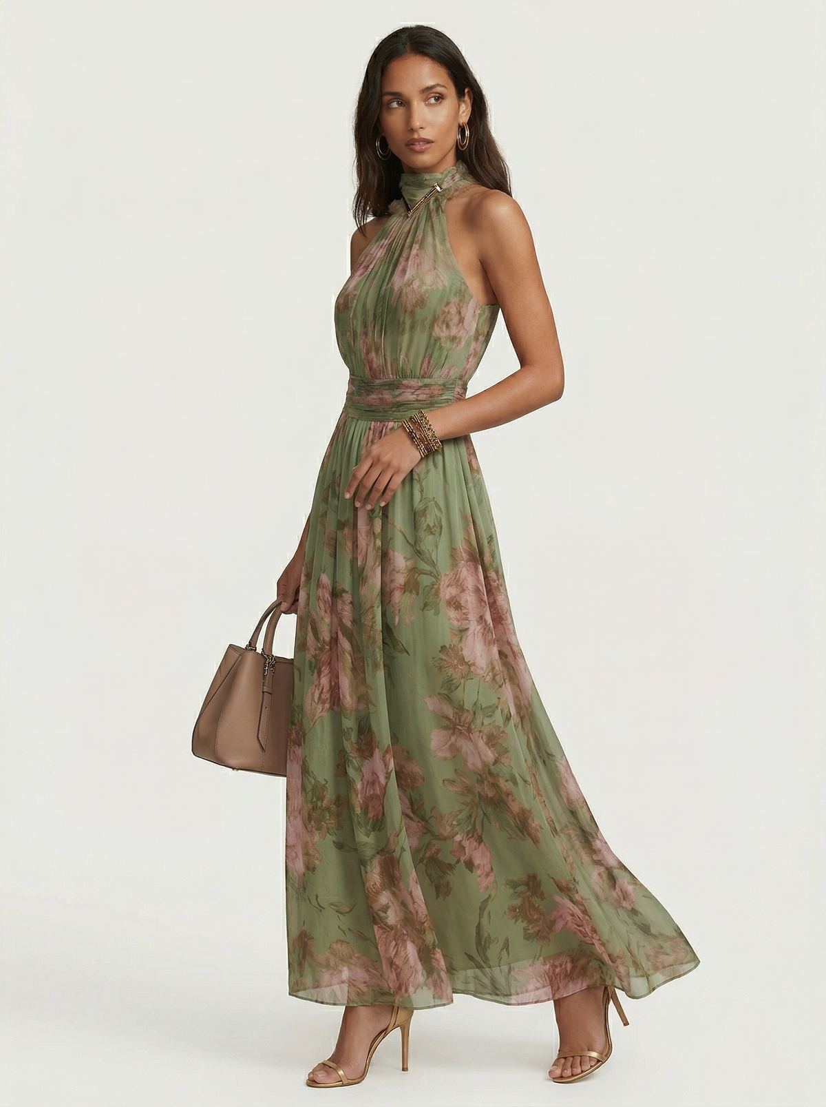 Olivia | Vestido largo floral