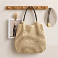 Natalina | Bolso de Hombro de Paja Trenzada