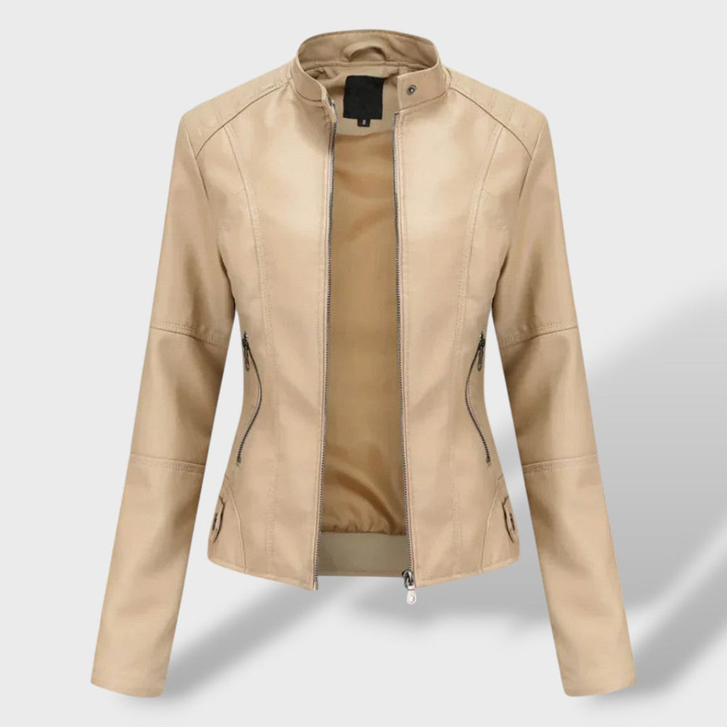 Isabel | Chaqueta de cuero para mujer