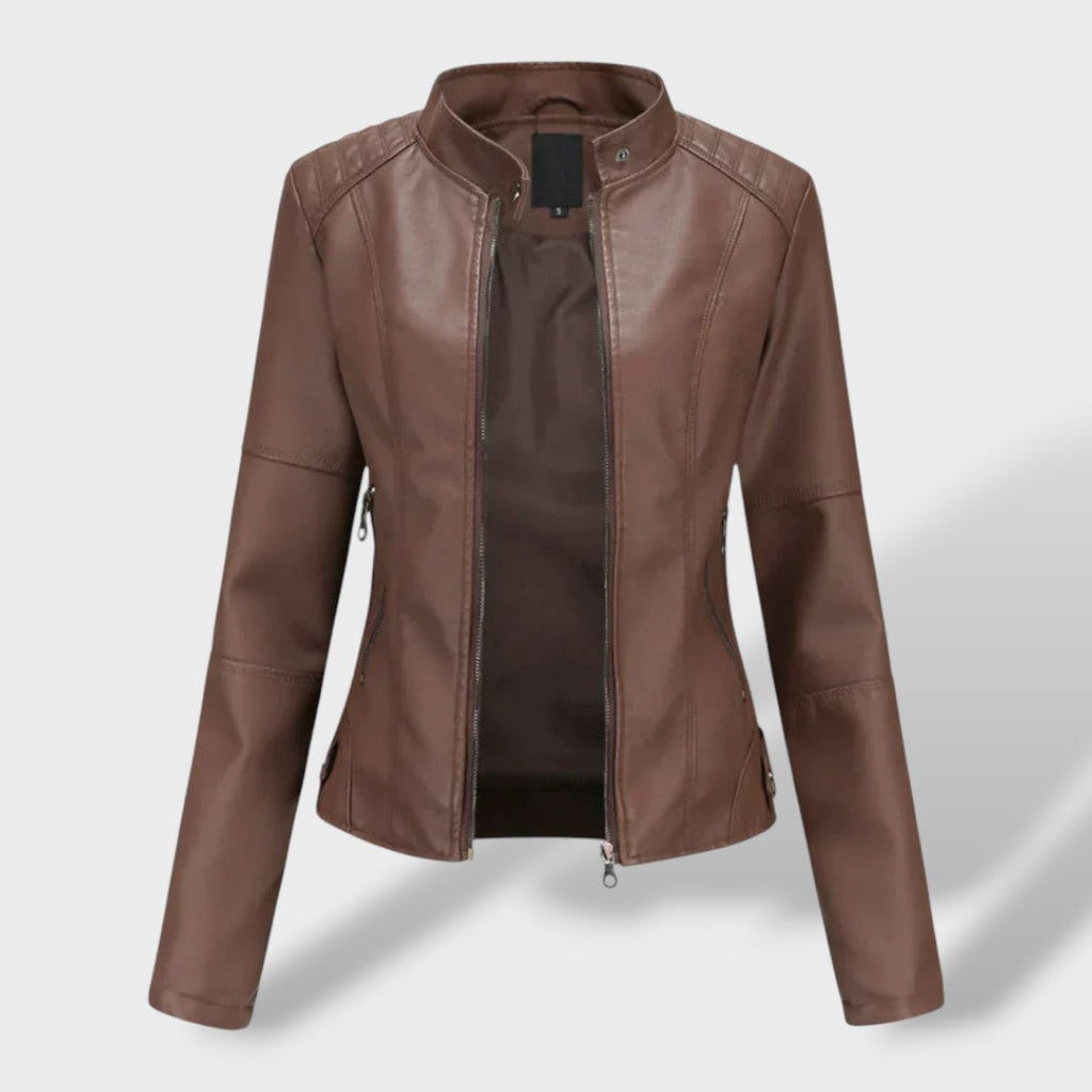 Isabel | Chaqueta de cuero para mujer
